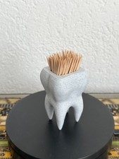 Zahnstocherhalter Zahn – Toothpick Holder 3D-Druck – Zahnarzt Geschenk Deko