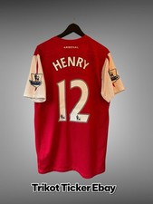 Thierry Henry Trikot Original Arsenal FC London 2011/2012 Gr. L Shirt Jersey