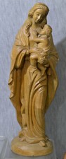 Handgeschnitzte marien figur - handgeschnitzte,