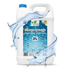 5L Wasserstoffperoxid, H2O2 - 3% - 5 Liter laborgeprüft