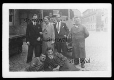 People posing in front of