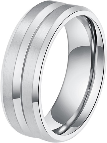Paar ringe edelstahl - ringe,