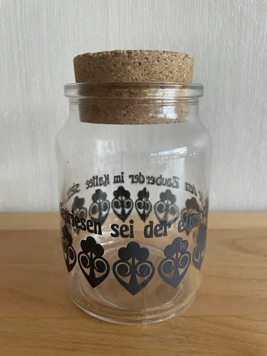 Vorratsglas mit spruch - mit,