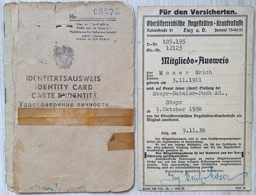 Identitätsausweis - , &