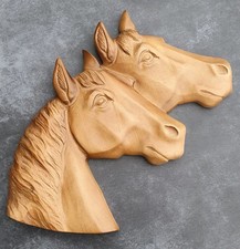 Holz Bild PFERDEKOPF