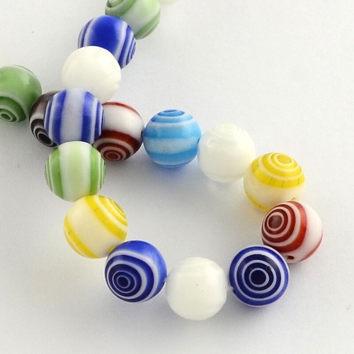 Millefiori glasperlen perlen - millefiori,