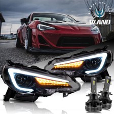 Für Toyota GT86 Scion FR-S Subaru BRZ 2012-2020 LED-Scheinwerfer+Led Glühbirnen