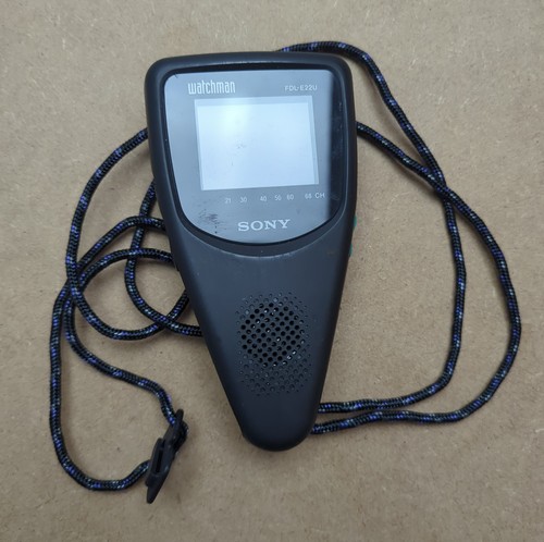 Vintage sony watchman fdl e22u - vintage, fdl-e22u