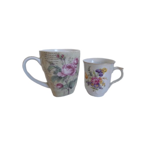 Tassen vintage stil 2er - tassen,