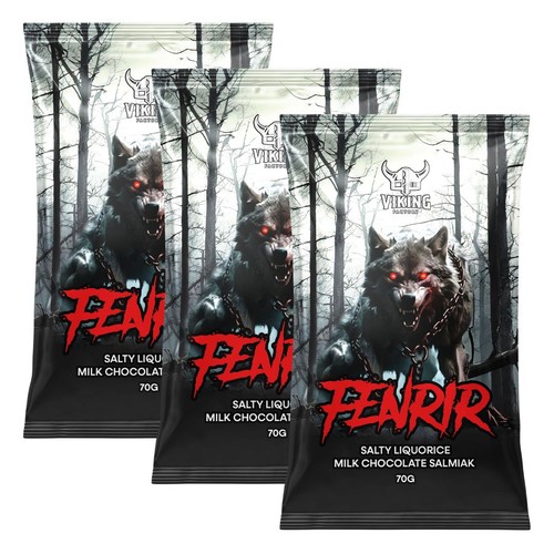 Fenrir salzlakritz 70g - 3x, |