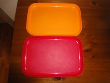 Tupperware 2 Maxi Picknick Teller Kinderteller Servier Teller Platte