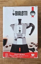 Bialetti Moka 2 Tassen Espressokocher - Silber/Schwarz