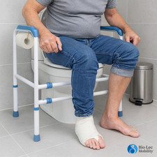 Freistehender WC-Stützrahmen