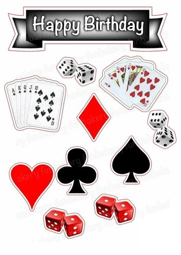 Casino muffinaufleger - casino,