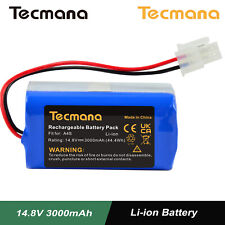 3000mAh 14.8V Li-ion Akku Für Ecovacs Dibea 4ICR19/65 BL7402A INR18650-M26-4S1P