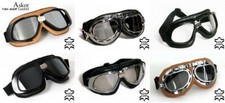 Motorradbrille ECHT LEDER