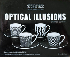 4er Set Espresso Tassen