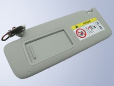 original Sonnenblende links perlgrau VW Golf 7 VII 5G Sonnenschutz mit Spiegel