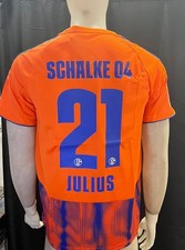 Ausweichtrikot 25 / 26 Trikot Julius 21 Schalke 04 Größe M Fußball