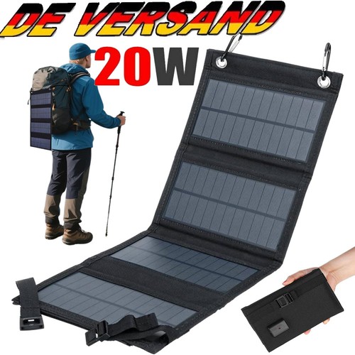 Faltbare 20w solarzelle - 20w,