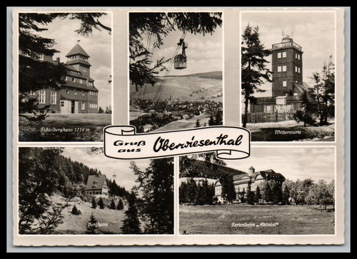Ansichtskarte oberwiesenthal - oberwiesenthal, /