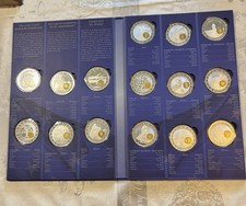 Exklusive Komplett-Set 10 Jahre Euro - 15 Münzen PP Auflage nur 9.999