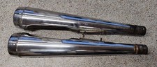 Auspuff Endtopf rechts & links HM 415 420, Sankei 2038, Honda CX 500 1979