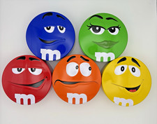 M&M Sammeldose Dose Metalldose M+M TOP Zustand 5er Set