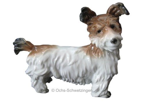 Figur hund yorkshire - hund,