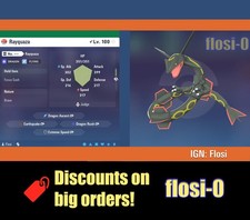 6IV Shiny Rayquaza Pokemon