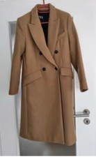 Zara Mantel Beige Camel Braun