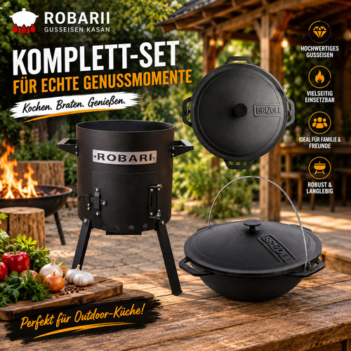 Set feuerofen - 2-in-1-set, feuerofen+