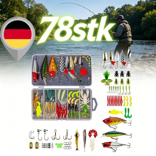 Angelzubehör set stück - angelzubehör,