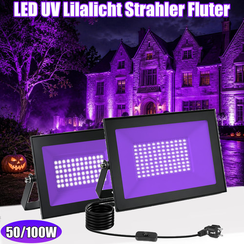 Led schwarzlicht strahler - led,