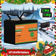 LCD-Anzeige Akku 12V 100Ah