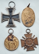 LOT Konvolut Orden f. Ordensspange EK, FKEK, Kyffhäuser Denk- Medaille 1.WK ALT 