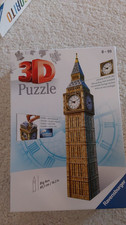 Big Ben + echte Uhr 3D-Puzzle