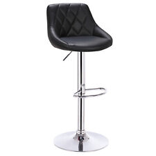 WOLTU 1/2x Barhocker Drehbar Kunstleder Tresenhocker mit Lehne Höhenverstellbar