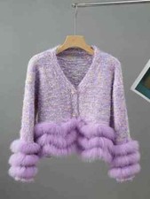 Strickjacke Jersey Eierwärmer