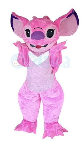Maskottchen rosa stitch deluxe - maskottchen,