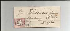 Preussen V. / JASTROW Ra2 auf kleinem Pracht-Brief m. DR 4 1872 n. Driesen, waag
