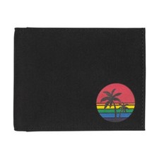 Oxmox RFID Pocketbörse Cryptan - RAINBOW PALMS
