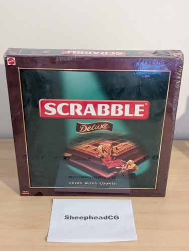 Scrabble deluxe brettspiel von - deluxe,