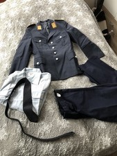 Frühe Bundeswehr Luftwaffe Uniform Geschwader Konvolut Jacke Hose Wie Neu