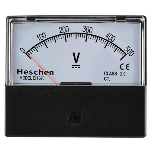 Voltmeter analog 500 - voltmeter, 0-500