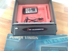 1x LCD Auto Monitor TFT/LCD 16:9 Car Monitor 1400 x 234  & 1x 7 In Dash TFT Car