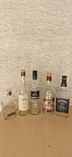 Leere whisky flaschen jack - whisky,
