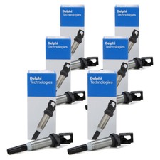 6x DELPHI GN10476-12B1 Zündspule für BMW 3er E90-93 5er E60 E61 F10 F11 N52 N53