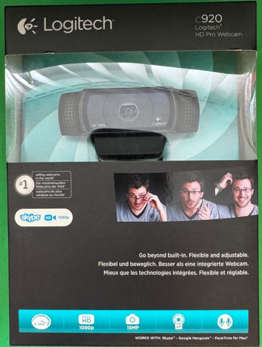 Logitech c920 pro webcam - logitech,