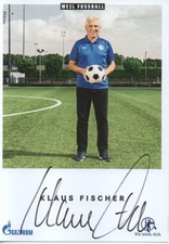 Autogramm - Klaus Fischer (FC Schalke 04) - 2018/2019 - nicht im Kaufsatz